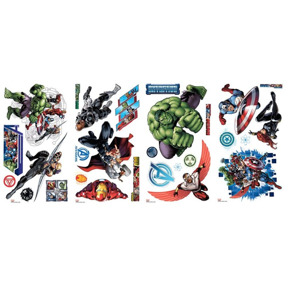 Roommates наклейки для декора жители океана