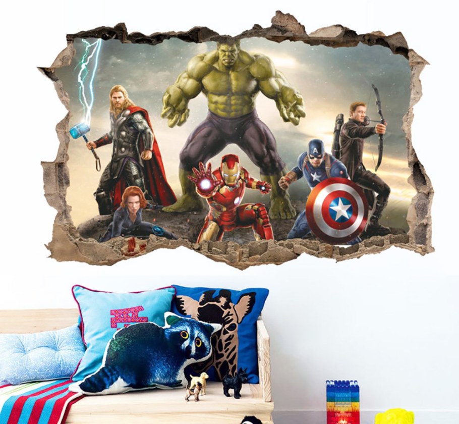 Интерьерные наклейки Мстители
