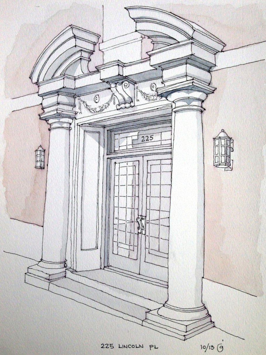 Зарисовки архитектурных элементов