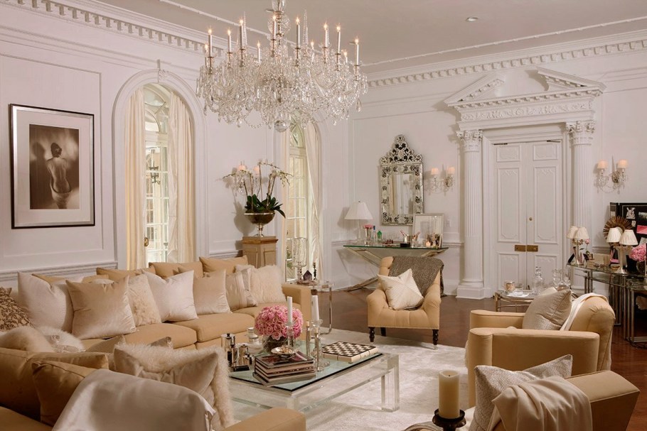 Классический интерьер Элли декоратион