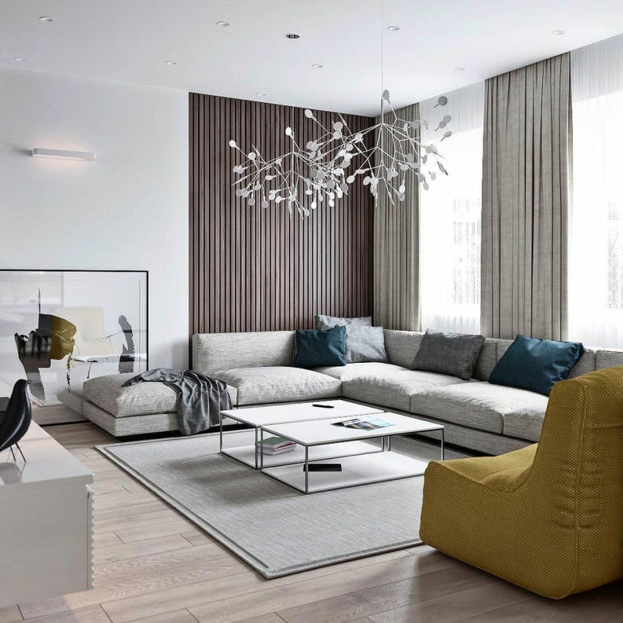 Гостиная в современном стиле