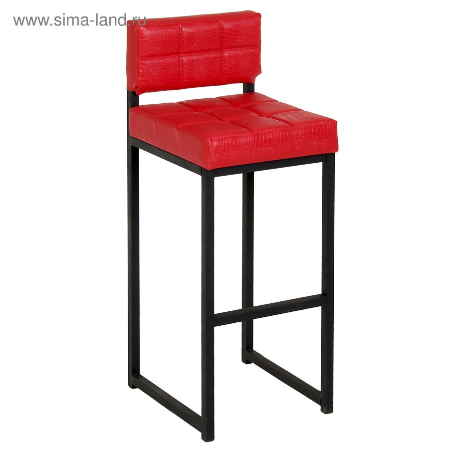Стул барный лофт-1 со спинкой