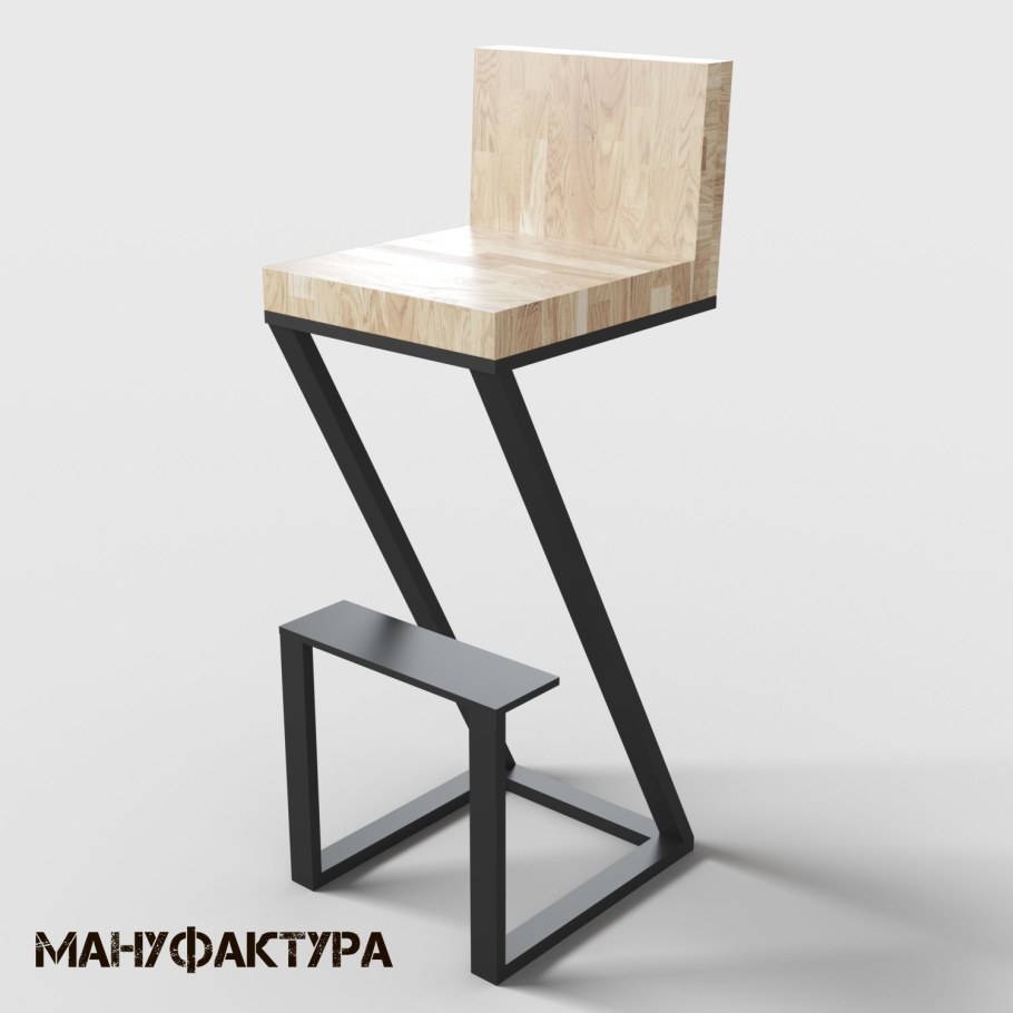 Стул змейка лофт