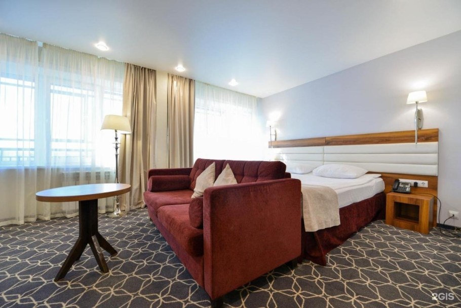 Отель Чайка в Хабаровске внутри