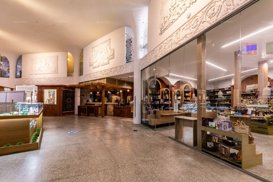 Павильон Армения на ВДНХ интерьер