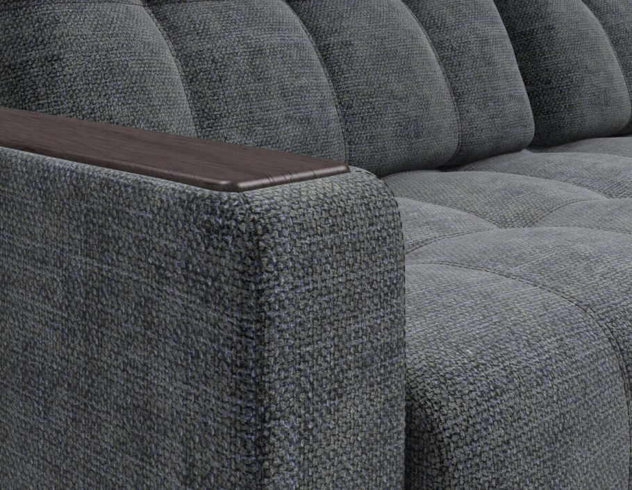 Диван Boss рогожка Malmo серый