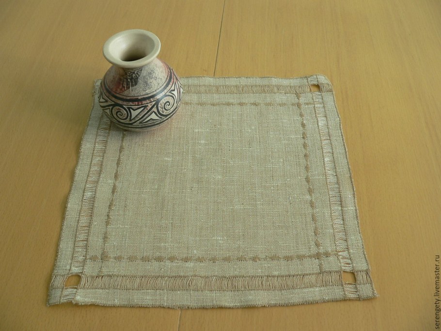 Салфетки из льна