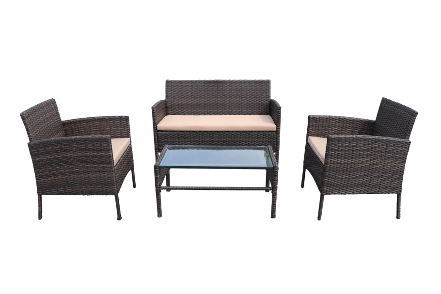 Набор садовой мебели Country коричневый