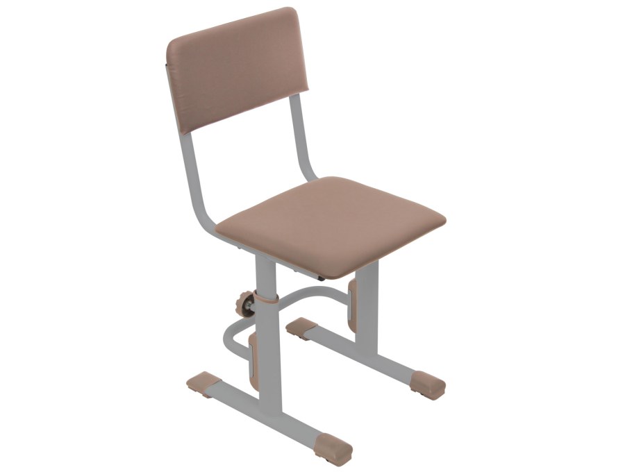 Стул для школьника регулируемый Polini Kids City / Polini Kids Smart l, белый-синий