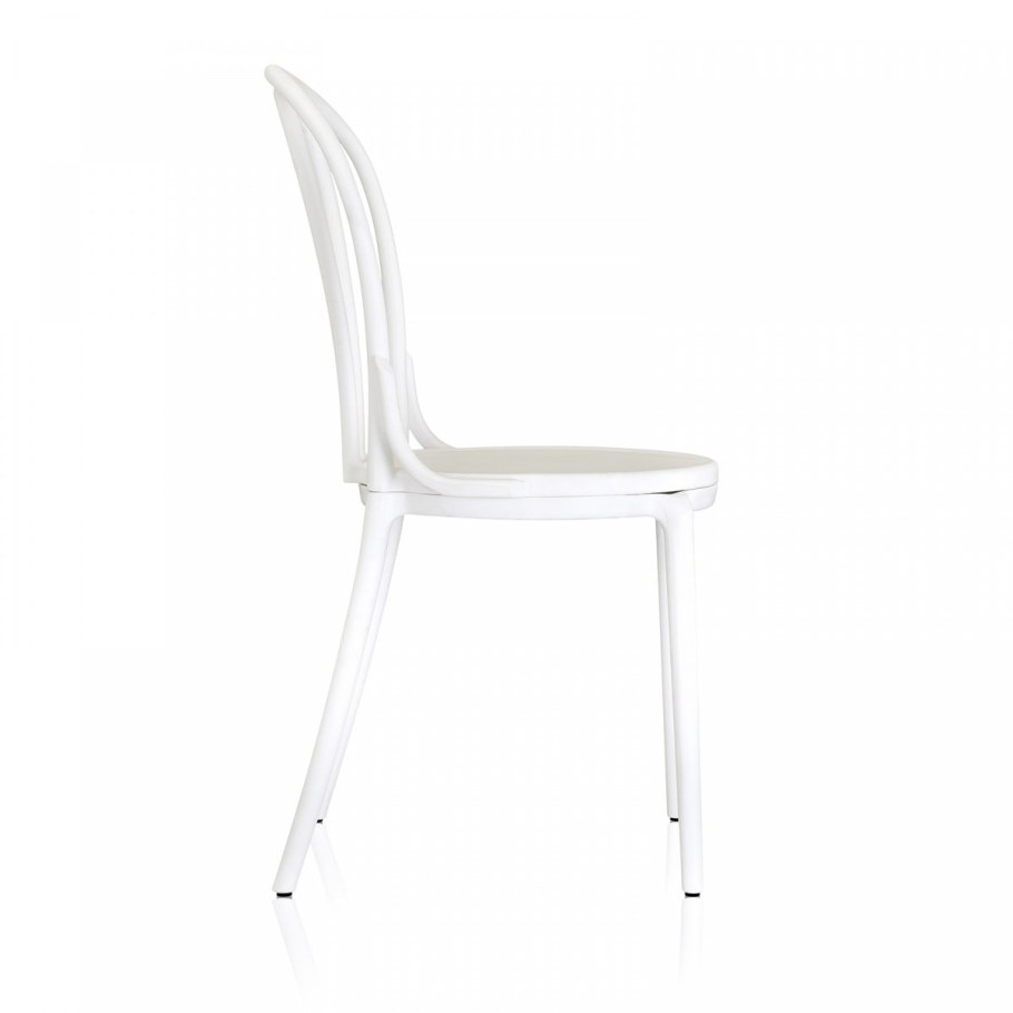 Стул «Венский» (белый каркас, зеленый к/з)