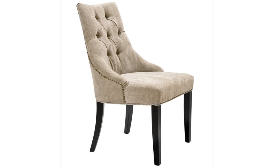 Кресло Vermont Chair бежевый велюр