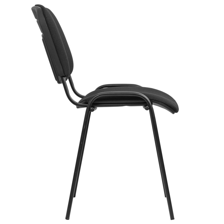 Стул офисный easy Chair изо с-11 черный (ткань, металл черный)