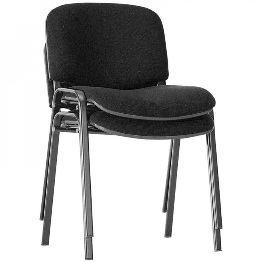 Стул fa_ECHAIR Rio изо чёрн ткань чёрная с-11/ТК-1