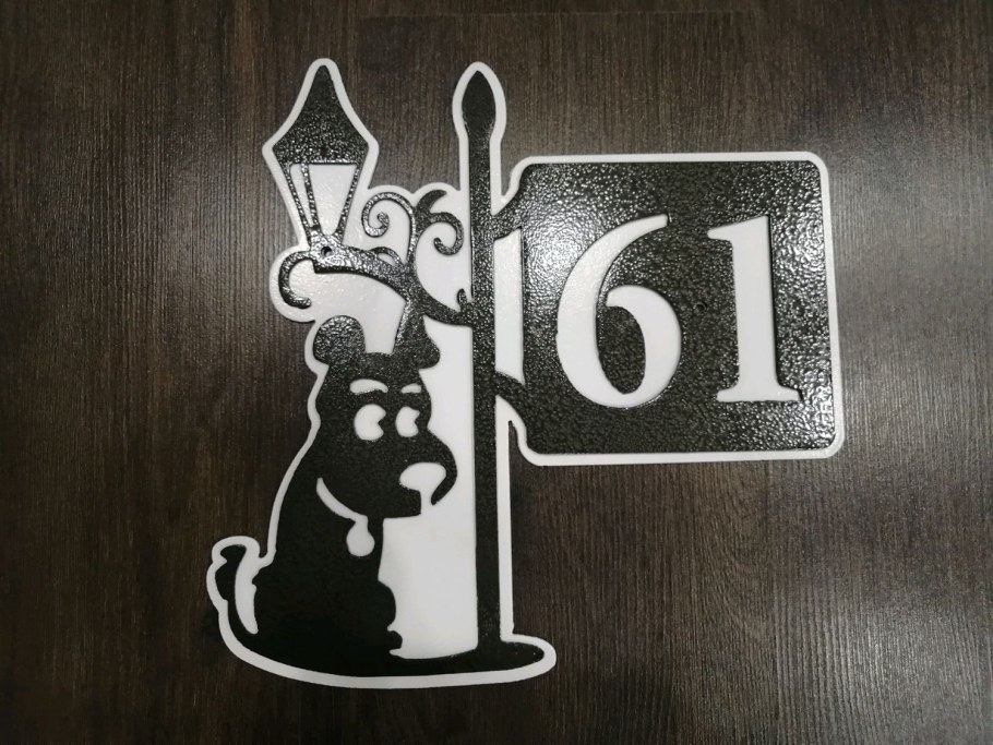 Креативные адресные таблички