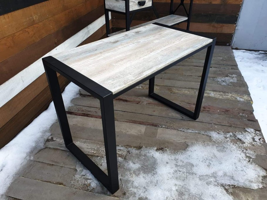 Лофт стол труба 40.20