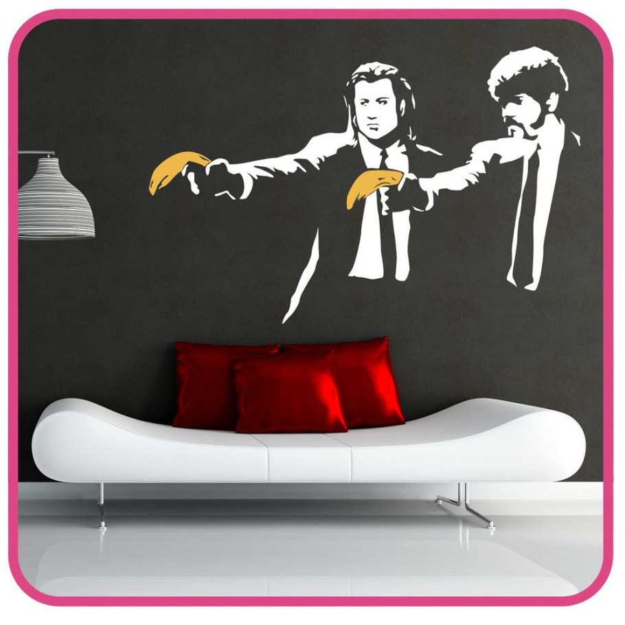 Banksy Graffiti Криминальное чтиво