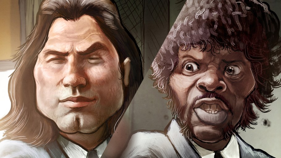 Шарж Джулс Криминальное чтиво