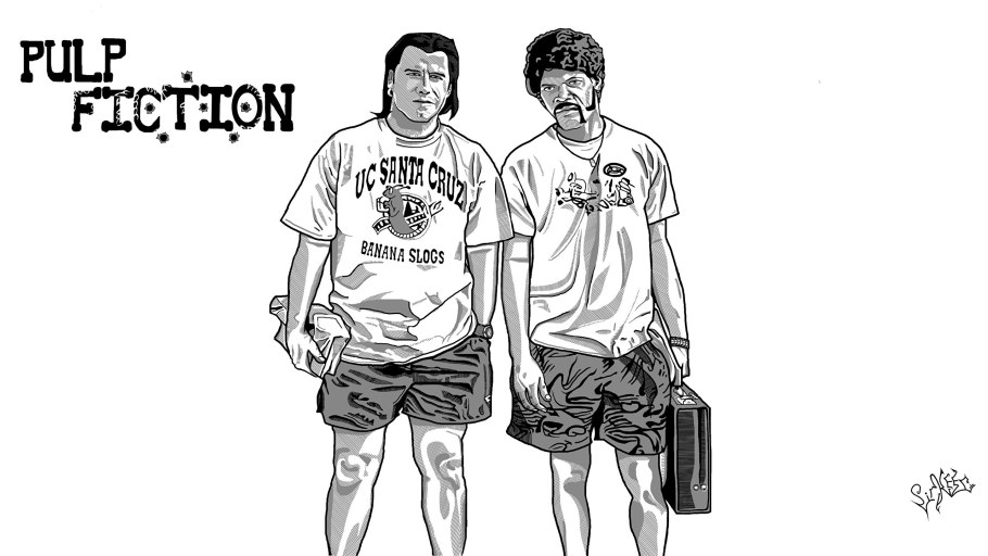 Криминальное чтиво карикатура