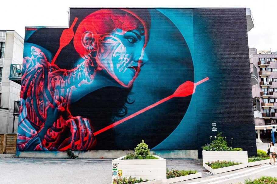 Стрит арт мурал
