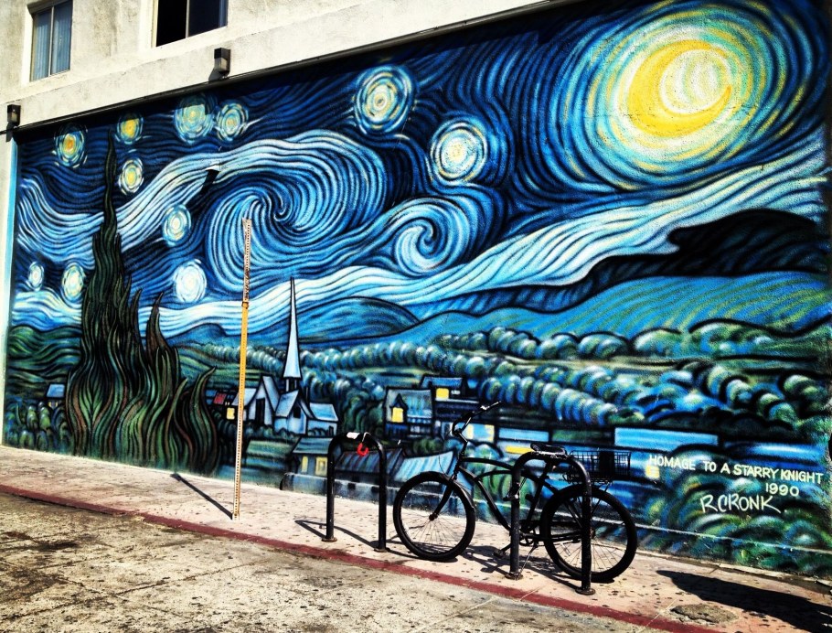 3d фреска Ван Гог