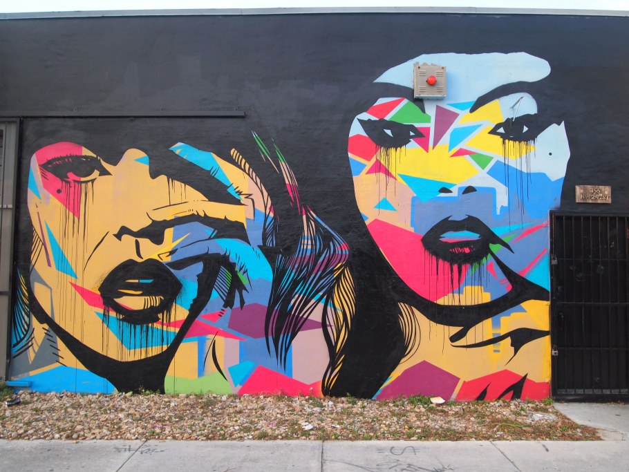 Стиль стрит арт на стенах