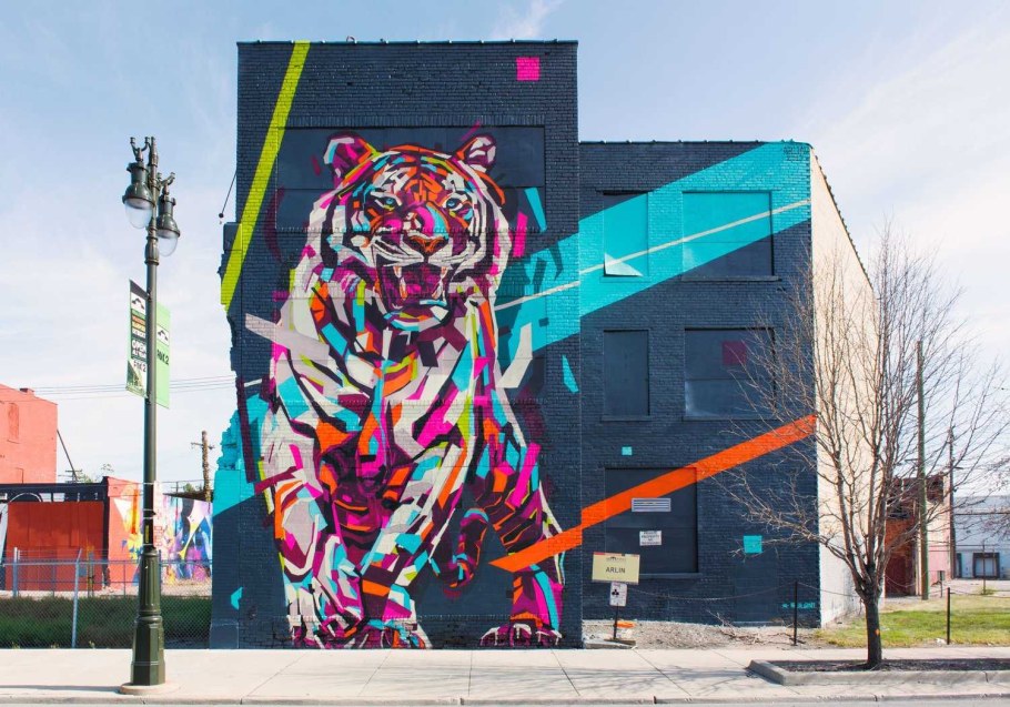 Стрит арт мурал