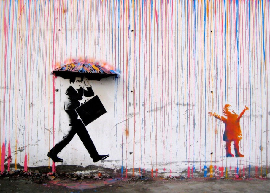 Banksy Home Sweet Home картина