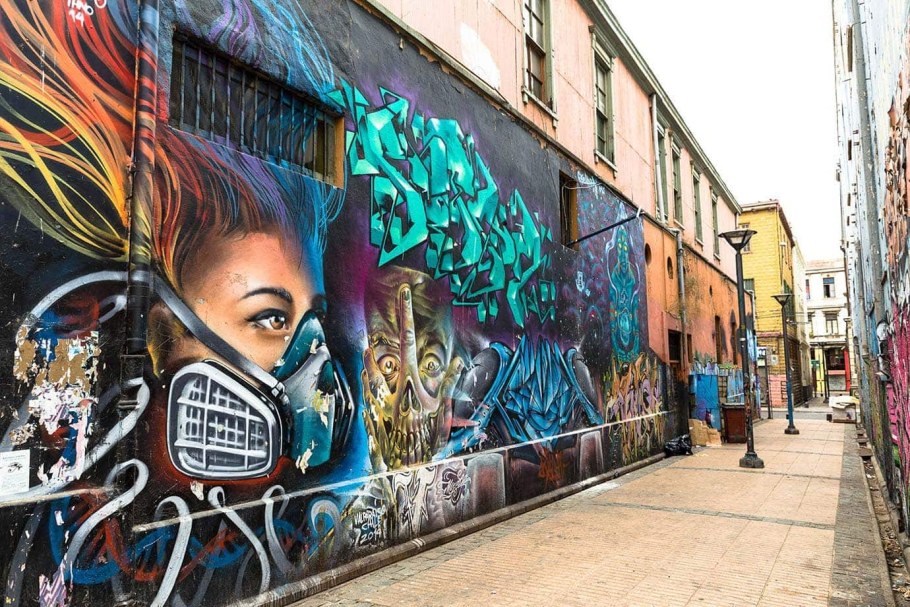 Вальпараисо стрит арт