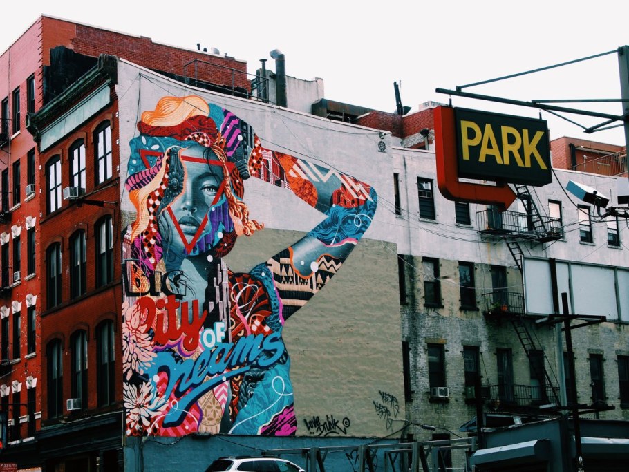 Стрит арт Нью-Йорк