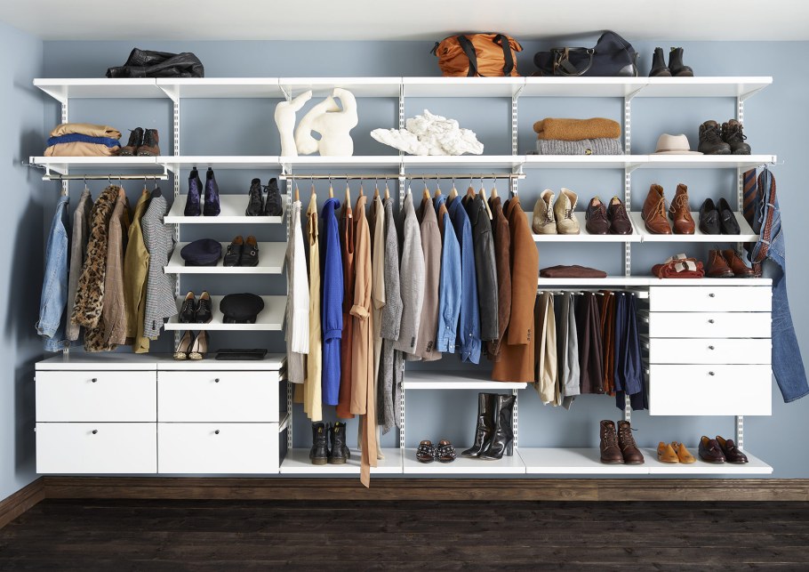 Шведская гардеробная Elfa