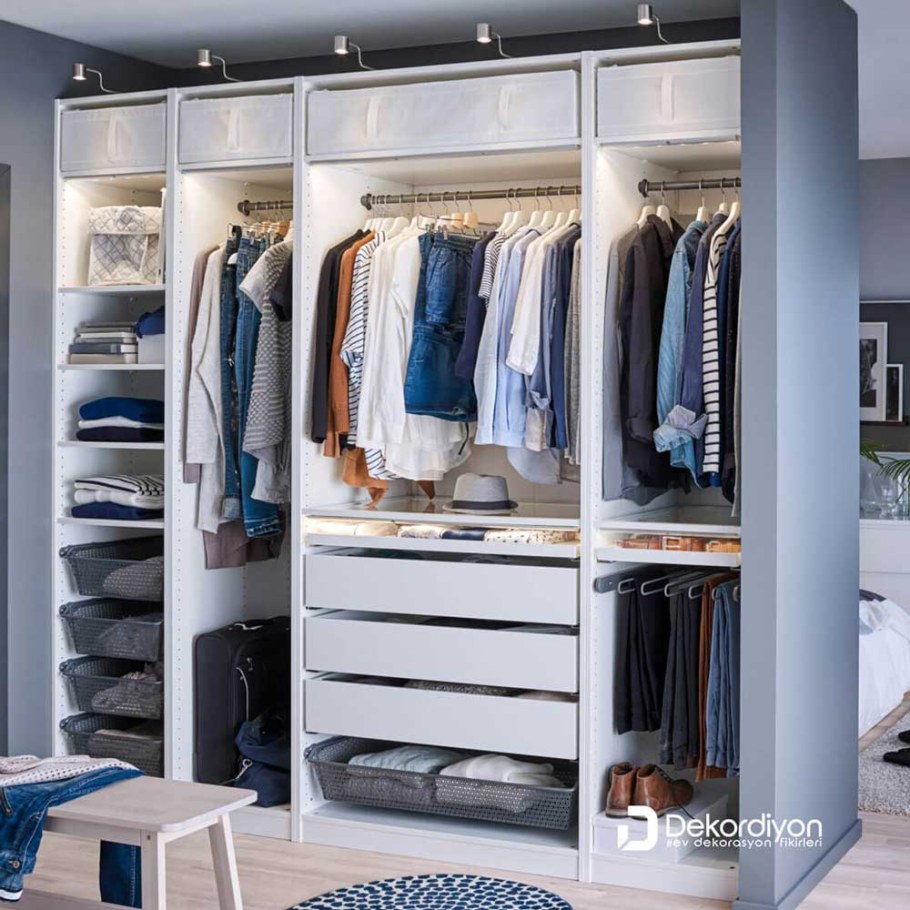 Гардеробная ПАКС икеа