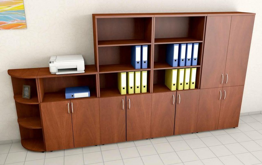 Офисные шкафы и стеллажи для документов
