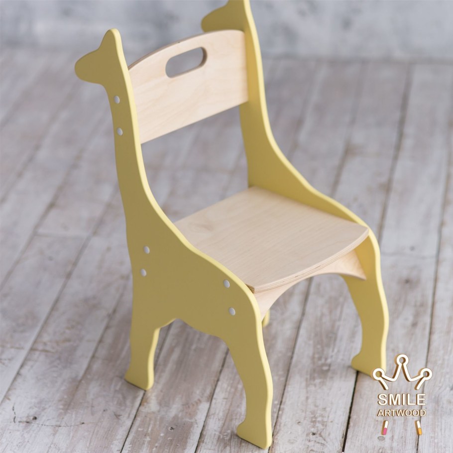 Стул детский ZABIAKA "Жирафик"