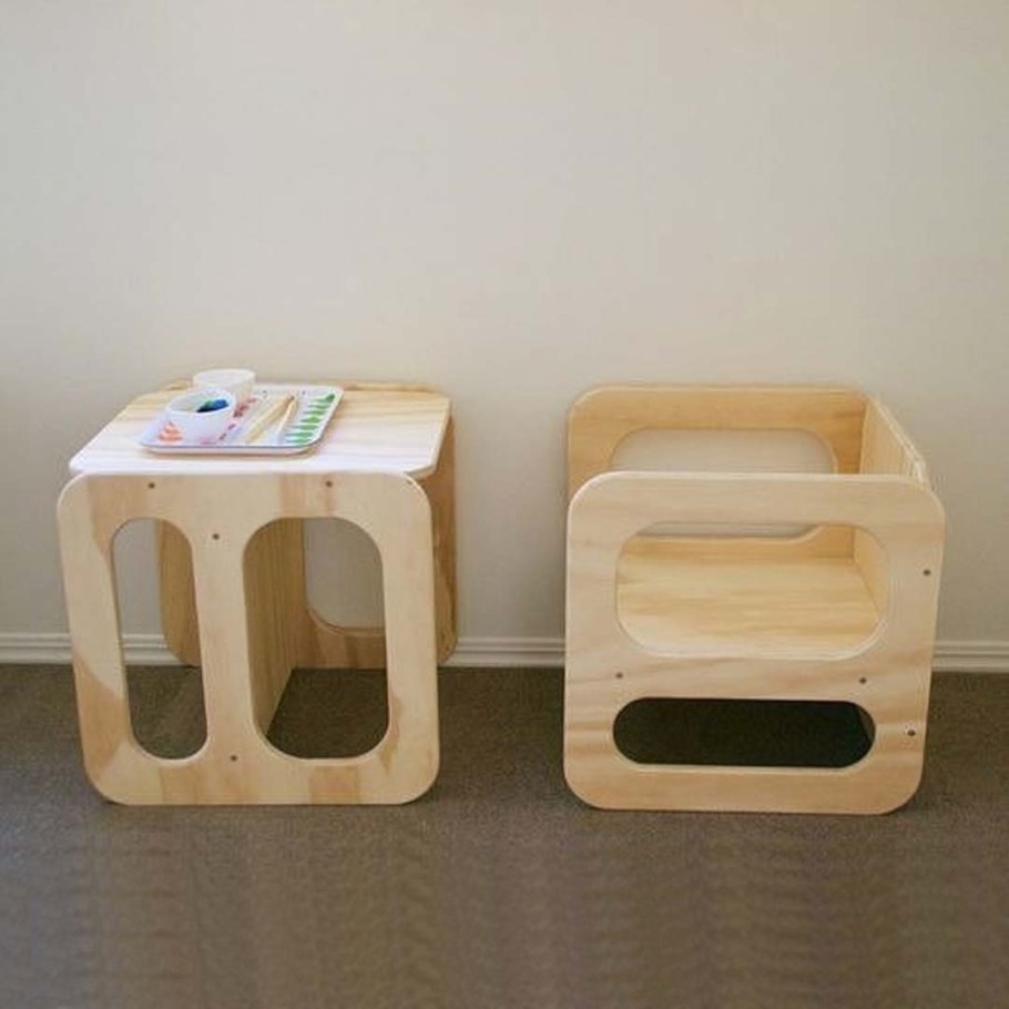 Детский стульчик из фанеры