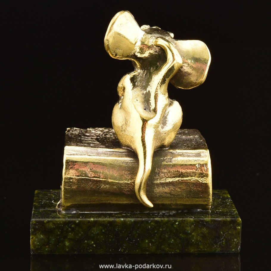 Бронзовая статуэтка мудрец бронза латуни