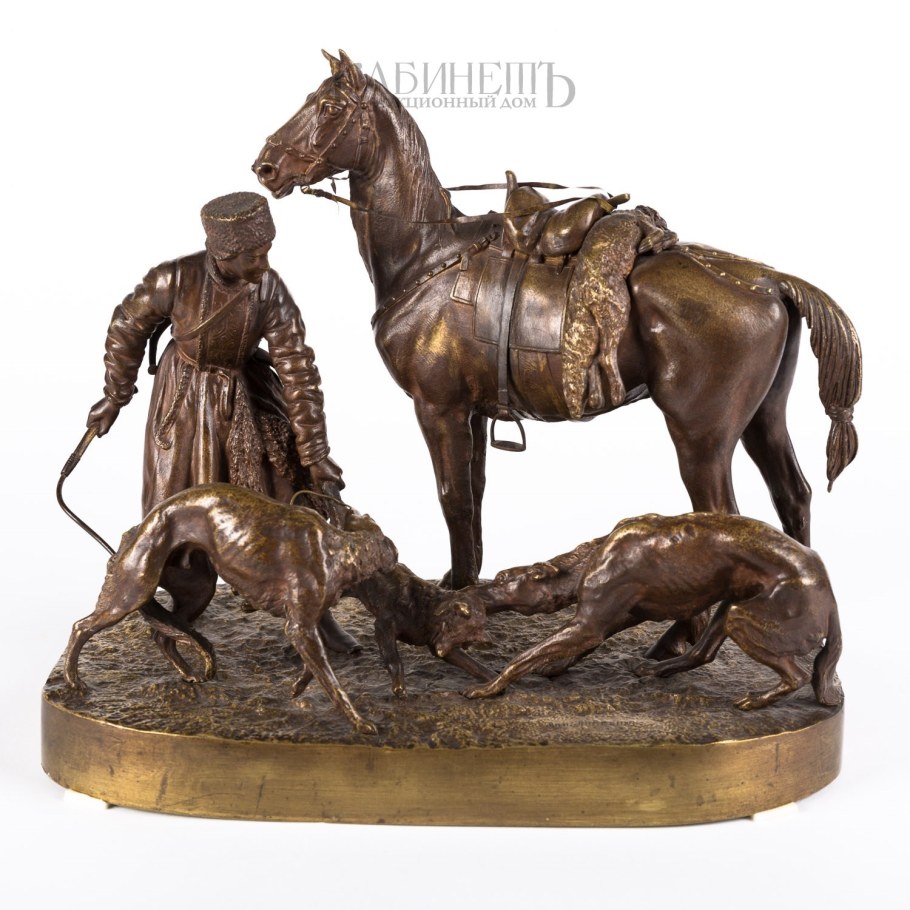 Старинные статуэтки из бронзы литье