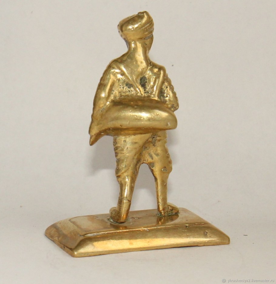 Статуэтка Пеликан , латунь,бронза