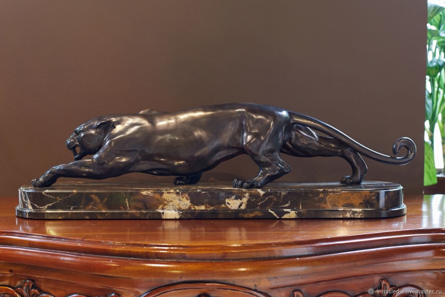 Статуэтка бронза Jones Richard пантера