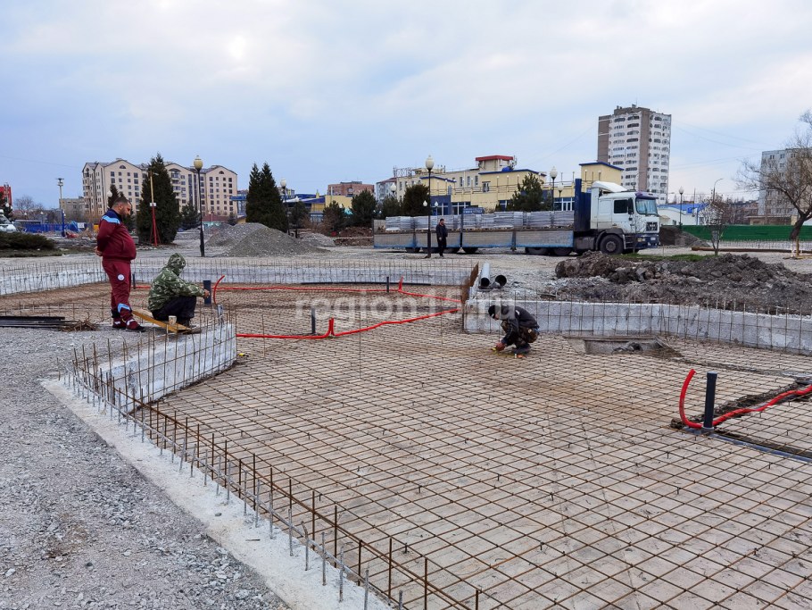 Площадь фонтанов Владикавказ