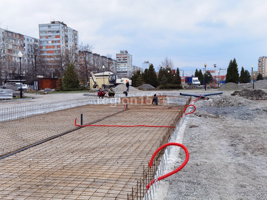 Веб камера Владикавказ площадь фонтанов