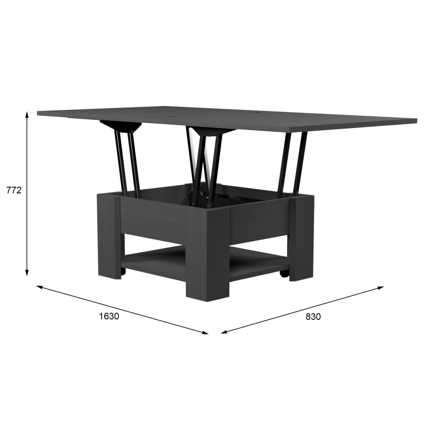 Стол-трансформер «Лотос-1» журнальный