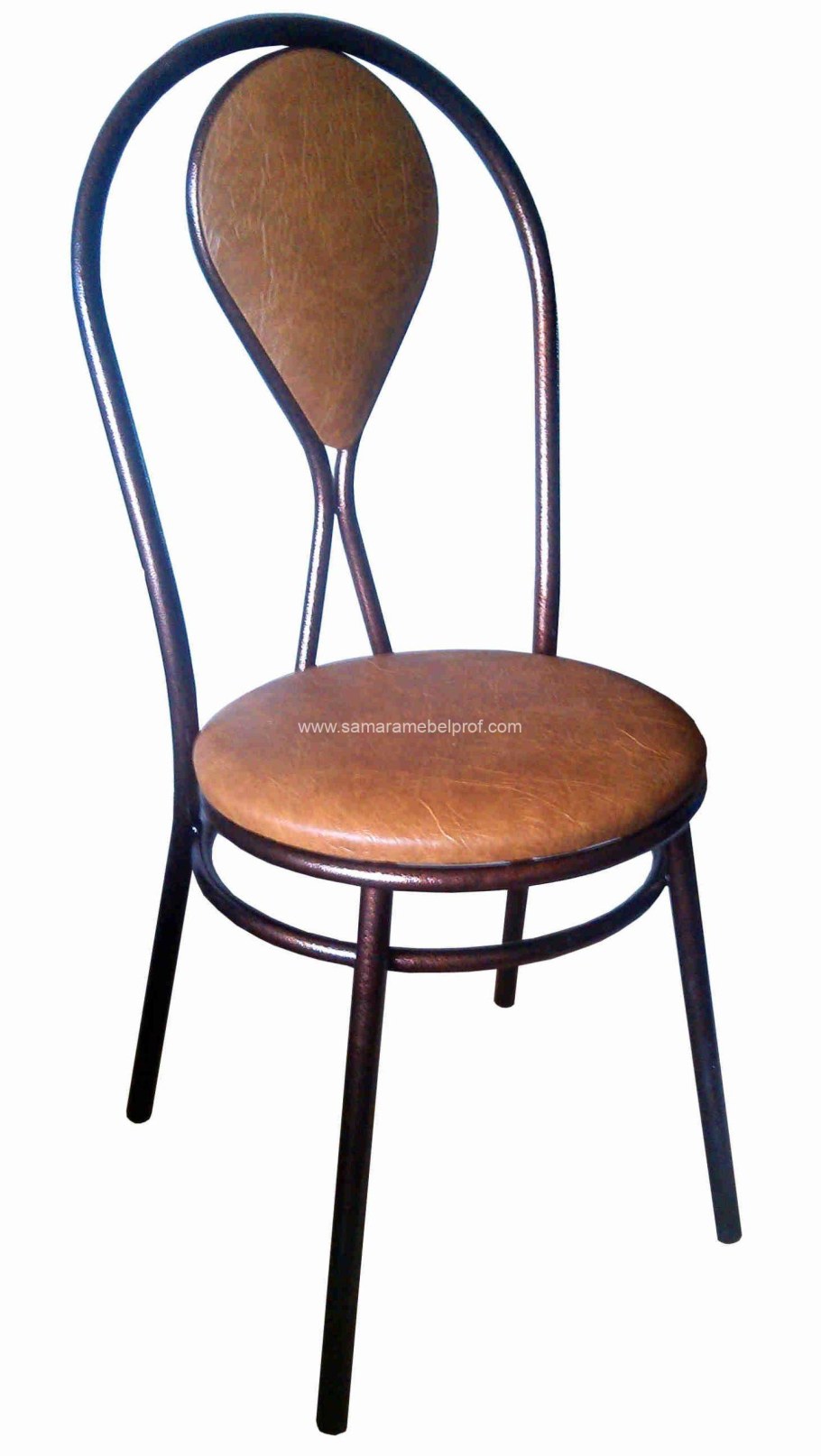 Стул модуль Венский 494 ваниль с каркасом антик медь