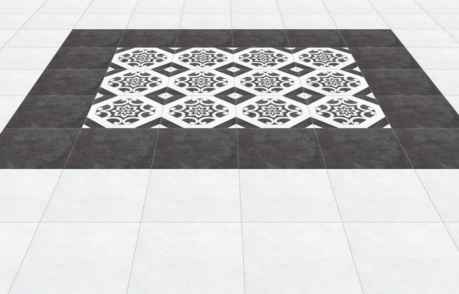 Плитка напольная арт деко