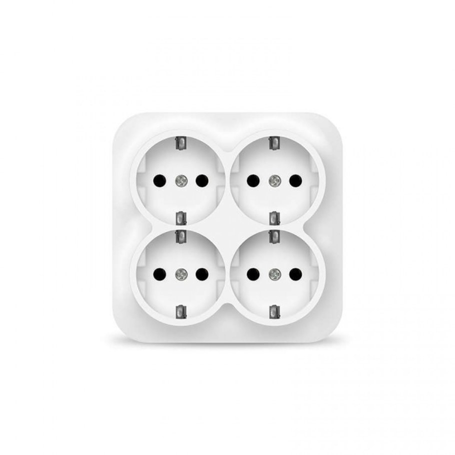 Розетка 2-м ОП Олимп 16а сосна Universal 5560858