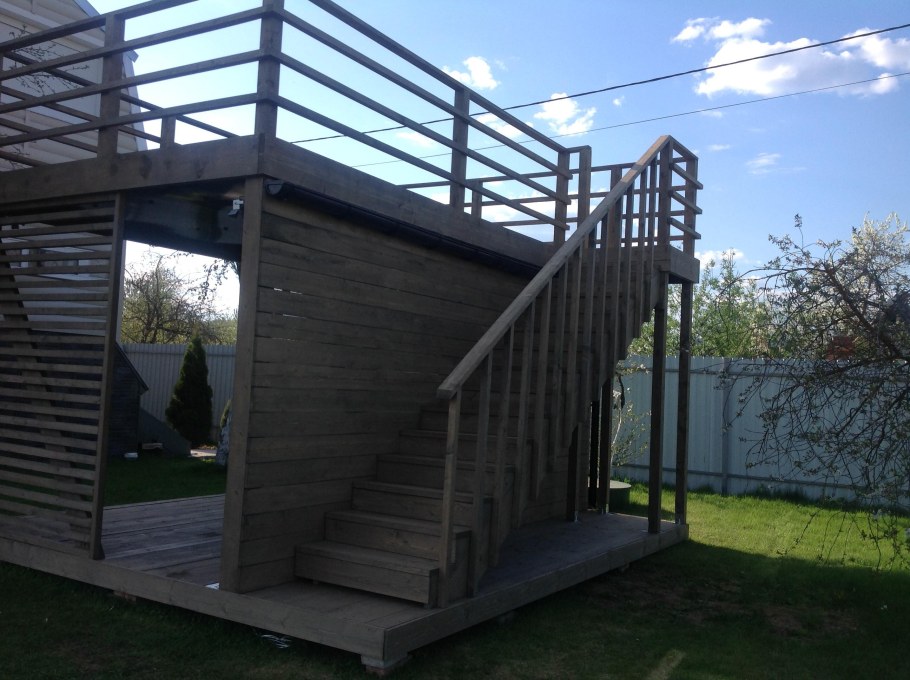 Двухэтажная беседка Duplex 30