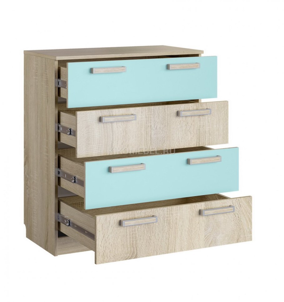 Комод НМ 013.71-01 М акварель