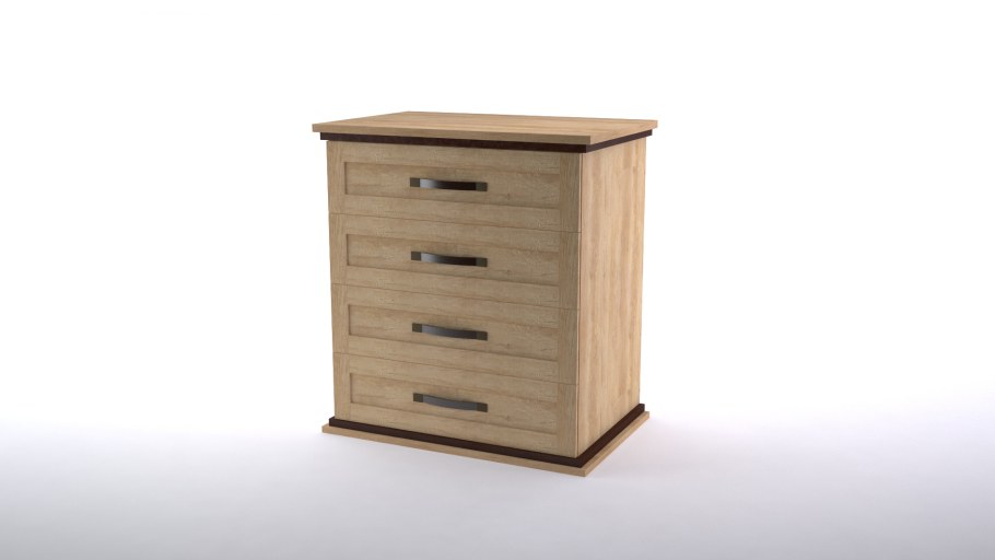 Комод акварель 6 МДФ