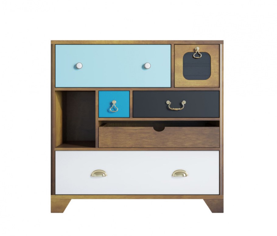 Комод мультиколор