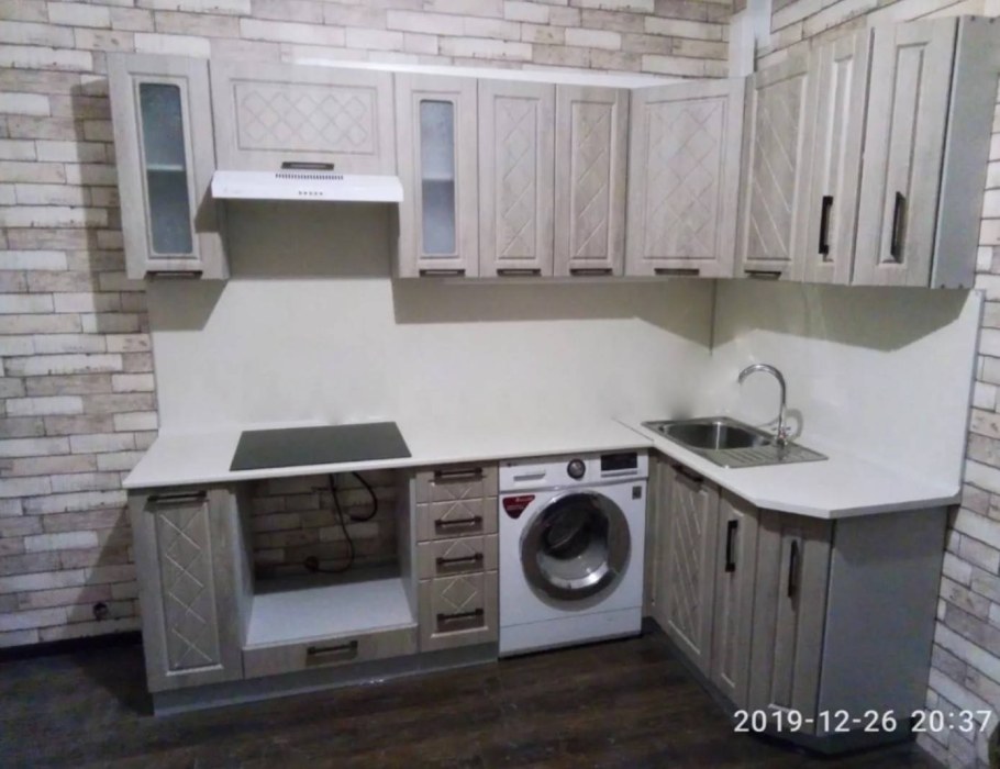 Кухня Барселона седой клен