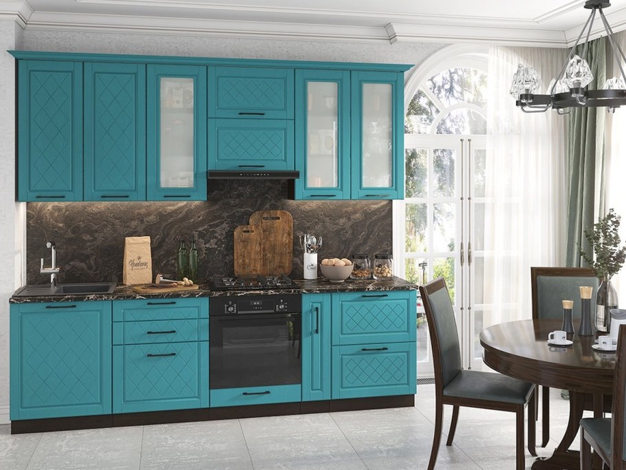 Кухня София Барселона седой клен Морское дерево